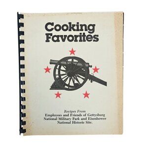 Cooking Favorites Vintage Gettysburg Recipe Book From Employees Local Ethnic PA